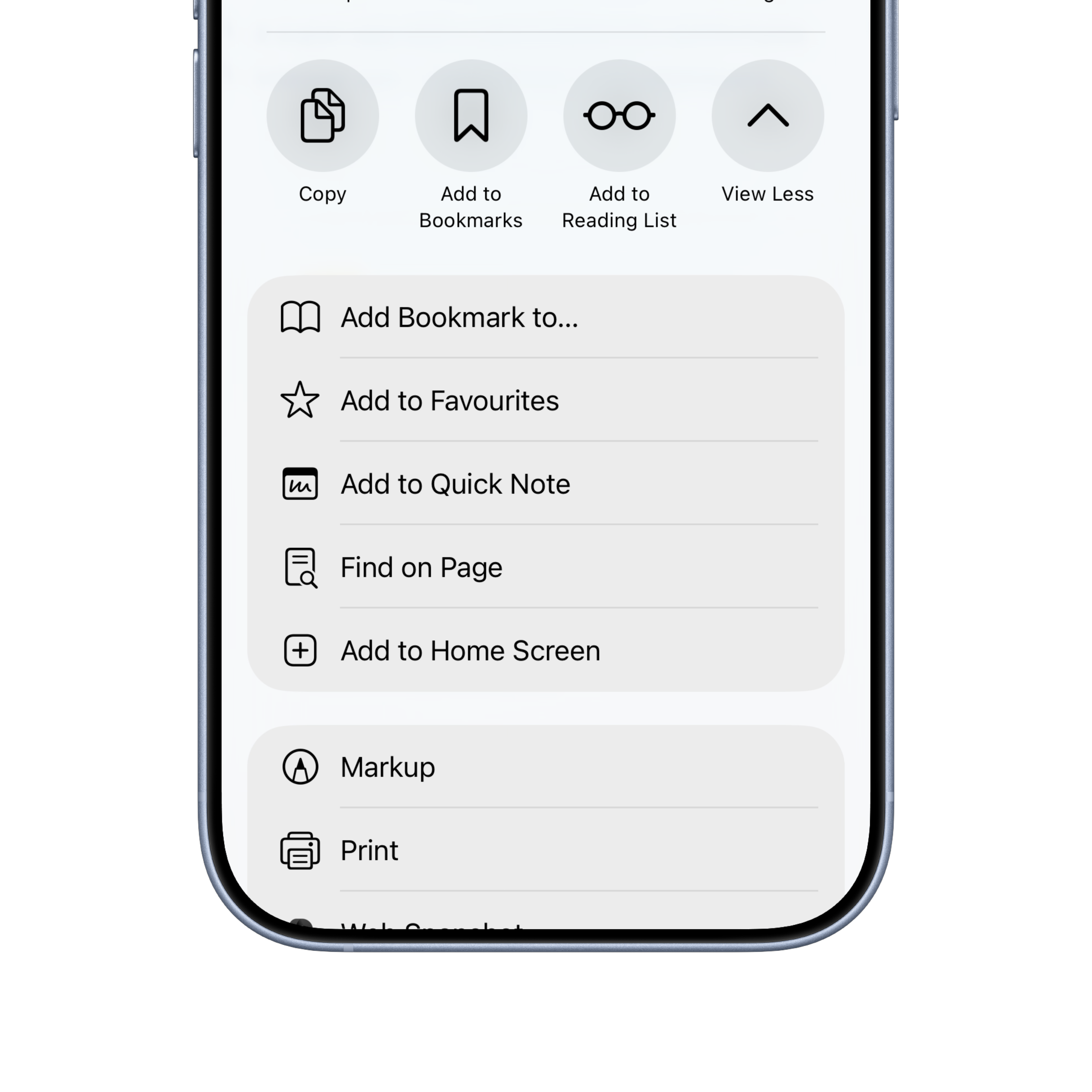 Add to Home Screen